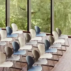 Krzesło N02-20 Ciemnoniebieskie Fritz Hansen