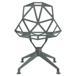 Krzesło Obrotowe Chair One 4Star Szaro-Zielone Magis