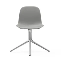 Krzesło Obrotowe Form Aluminiowa Podstawa Szare Normann Copenhagen