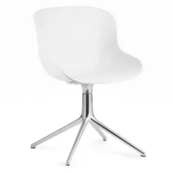 Krzesło Obrotowe Hyg Białe Alu Normann Copenhagen
