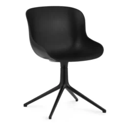 Krzesło Obrotowe Hyg Black Alu Czarne Normann Copenhagen