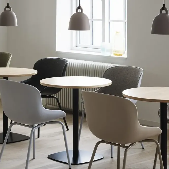 Krzesło Obrotowe Hyg Black Alu Czarne Normann Copenhagen