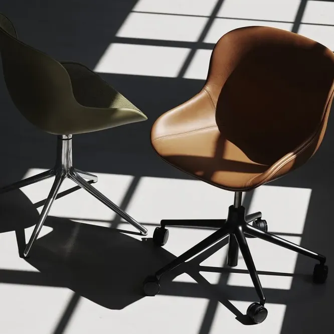 Krzesło Obrotowe Hyg Black Alu Czarne Normann Copenhagen