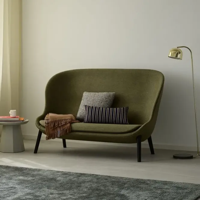 Krzesło Obrotowe Hyg Black Alu Czarne Normann Copenhagen