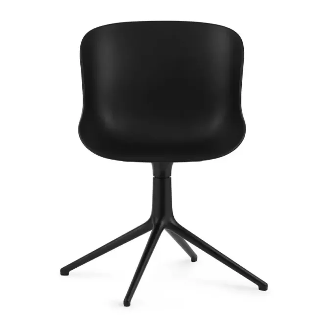 Krzesło Obrotowe Hyg Black Alu Czarne Normann Copenhagen