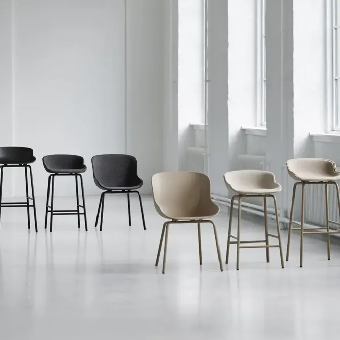 Krzesło Obrotowe Hyg Black Alu Czarne Normann Copenhagen