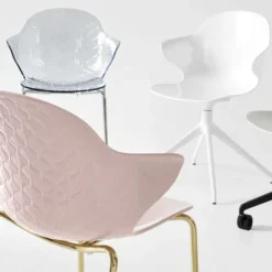 Krzesło Obrotowe Saint Tropez 360 Białe Calligaris