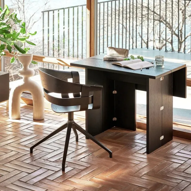 Krzesło Obrotowe Wick Czarne Design House Stockholm