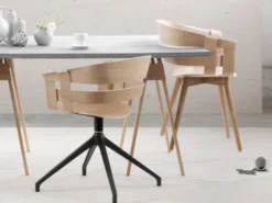 Krzesło Obrotowe Wick Dębowe Design House Stockholm