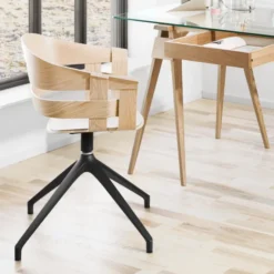 Krzesło Obrotowe Wick Dębowe Design House Stockholm