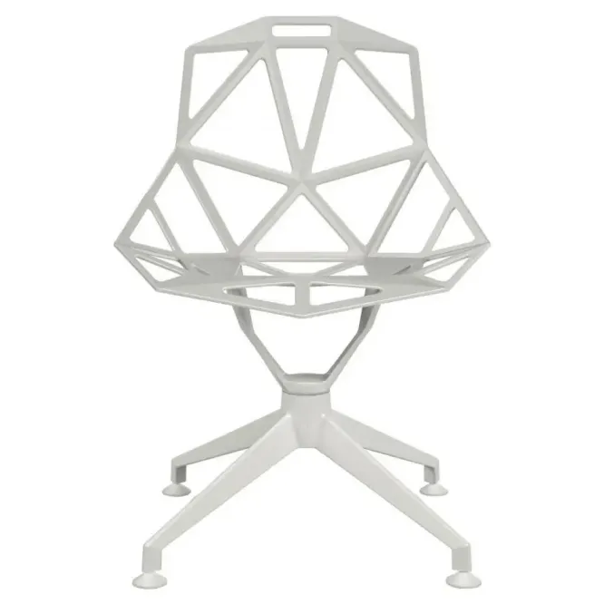 Krzesło Obrotowre Chair One 4Star Białe Magis