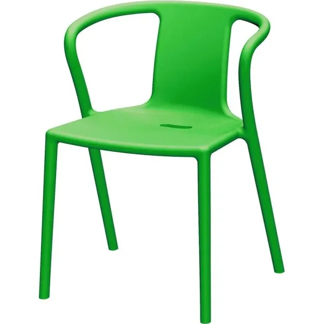 Krzesło Ogrodowe Air-Armchair Zielone Magis