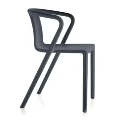 Krzesło Ogrodowe Air-Armchair Antracytowe Magis