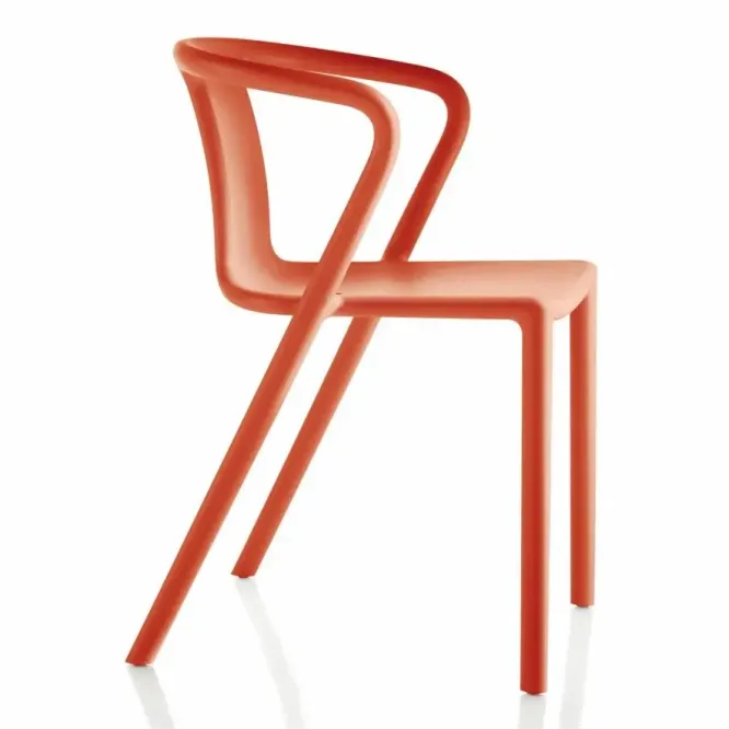 Krzesło Ogrodowe Air-Armchair Pomarańczowe Magis