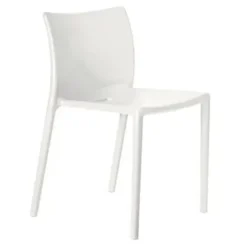 Krzesło Ogrodowe Air-Chair Białe-Kremowe Magis