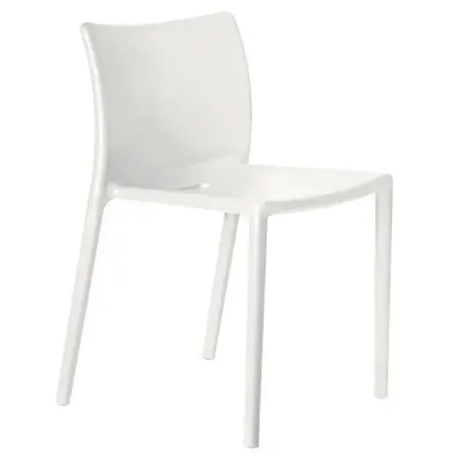 Krzesło Ogrodowe Air-Chair Białe-Kremowe Magis