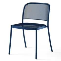 Krzesło Ogrodowe Cafe Ciemnoniebieskie Emu