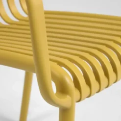 Krzesło Ogrodowe Isabellini Musztardowe Kave Home