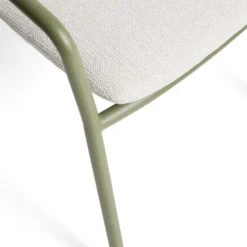 Krzesło Ogrodowe Linosa Zielone Kave Home