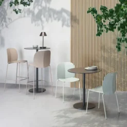 Krzesło Ogrodowe Mentha Sledge Antracytowe Scab Design