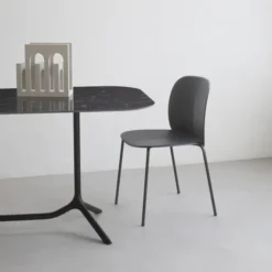 Krzesło Ogrodowe Mentha Z Podłokietnikiem Antracytowe Scab Design