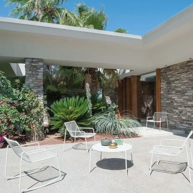 Krzesło Ogrodowe Rio Lounge Czarne Emu