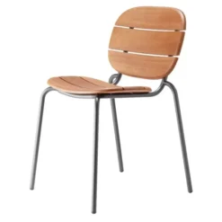 Krzesło Ogrodowe Si-Si Wood Antracytowe Scab Design