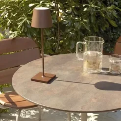 Krzesło Ogrodowe Si-Si Wood Antracytowe Scab Design