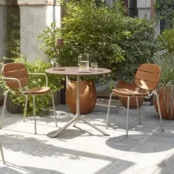 Krzesło Ogrodowe Si-Si Wood Z Podł. Scab Design