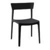 Krzesło Ogrodowe Skin Cs1391 Czarne Calligaris