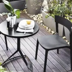 Krzesło Ogrodowe Skin Cs1391 Czarne Calligaris