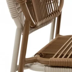 Krzesło Ogrodowe Talaier Brąz Kave Home