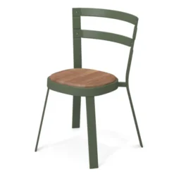 Krzesło Ogrodowe Thor Teak Zielone Emu