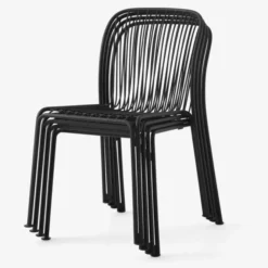 Krzesło Ogrodowe Thorvald Sc94 Warm Black Andtradition