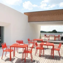 Krzesło Ogrodowe Urban Brązowe Emu