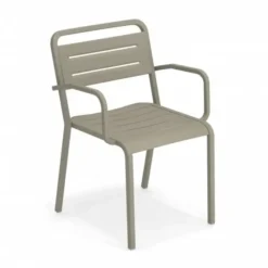 Krzesło Ogrodowe Urban Szaro-Zielone Emu