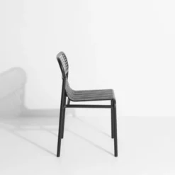 Krzesło Ogrodowe Week-End Czarne Petite Friture