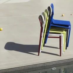 Krzesło Ogrodowe Week-End Żółte Petite Friture