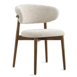 Krzesło Oleandro Boucle Beżowe Calligaris