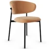 Krzesło Oleandro Metalowa Podstawa Cognac Calligaris