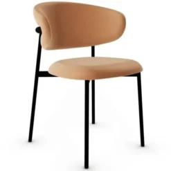 Krzesło Oleandro Metalowa Podstawa Cognac Calligaris