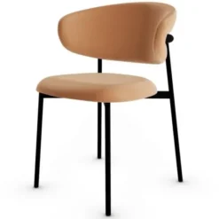 Krzesło Oleandro Metalowa Podstawa Cognac Calligaris