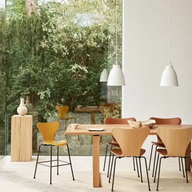 Krzesło Series 7 Christianshavn Yellow Fritz Hansen