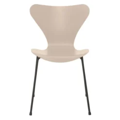 Krzesło Series 7 Fornir Barwiony Jasnobeżowy Fritz Hansen