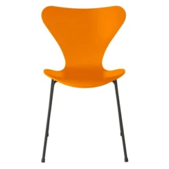 Krzesło Series 7 Fornir Lakierowany Ciemnożółty Fritz Hansen