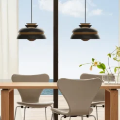 Krzesło Series 7 Fornir Lakierowany Granatowy Fritz Hansen