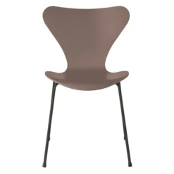 Krzesło Series 7 Fornir Lakierowany Gliniany Brąz Fritz Hansen