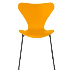 Krzesło Series 7 Fornir Lakierowany Żółty Fritz Hansen