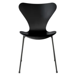 Krzesło Series 7 Fornir Lakierowany Czarny Fritz Hansen