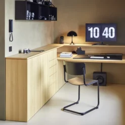 Krzesło S 43 Gładkie Czarne Thonet